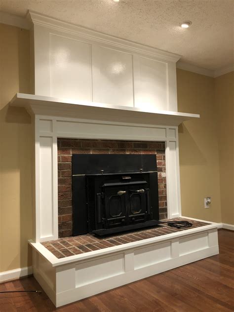 Montclair Brick Fireplace Trim - Jabs Construction