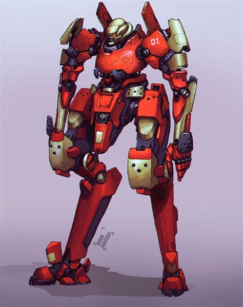 Mech concept by FonteArt | Robot concept art, Mech, Robots concept