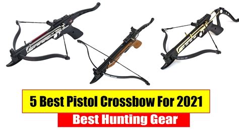 5 Best Pistol Crossbow For 2021 | Pistol Crossbow | Reviews - YouTube