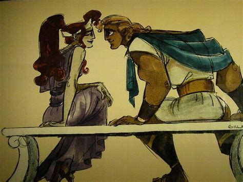 Disney Concept Art of Hercules by Jean Gillmore. I thought this was a cute image. Aww. | Disney ...