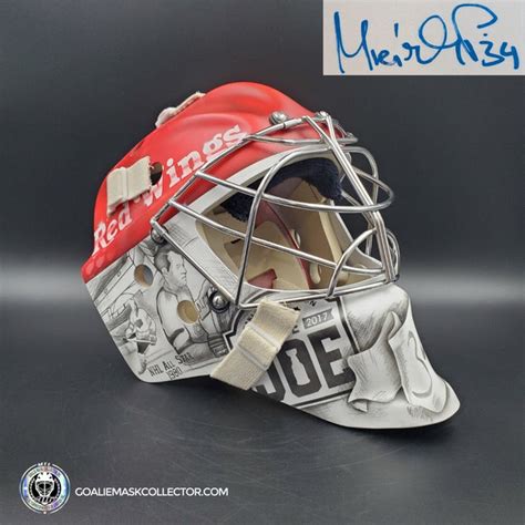 SIGNED GOALIE MASKS – Tagged "Goalie_Petr Mrazek"– Goalie Mask Collector