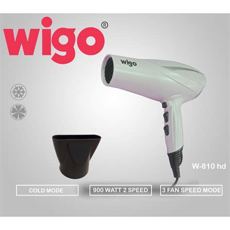 Jual Wigo Hair Dryer W-810HD 900 watt | Shopee Indonesia