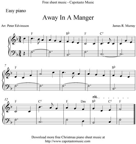 Pin on Christmas sheet music