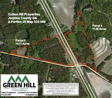 Jenkins County GA 14.11 Acres +/- Green Hill Land & Forestry