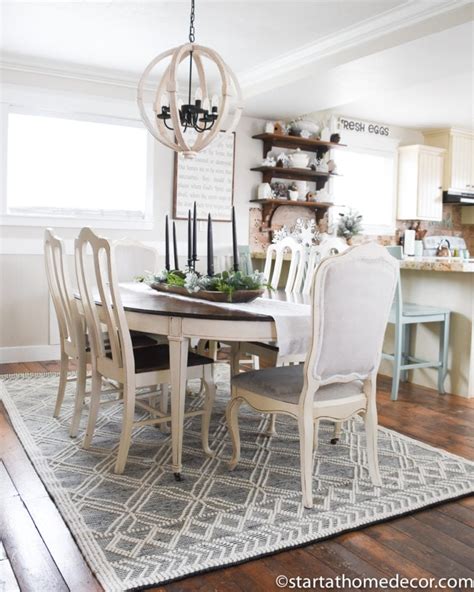 7 Tips for Choosing the Perfect Dining Room Rug - Start at Home Decor