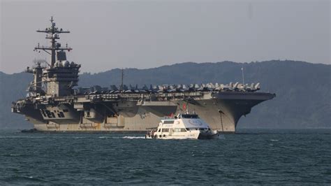 US Aircraft Carrier Makes First Visit to Vietnam Since War