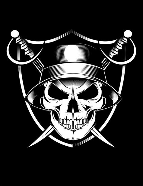 Raiders skull Logos