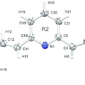 The molecular structure of B3 with the atomic numbering scheme and... | Download Scientific Diagram