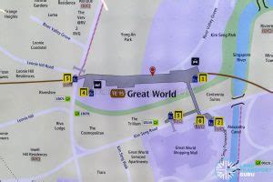 Great World MRT Station – Locality Map | Land Transport Guru