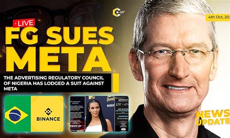 •Why Federal government of Nigeria sued Meta•Apple CEO Tim Cook doesn't ...