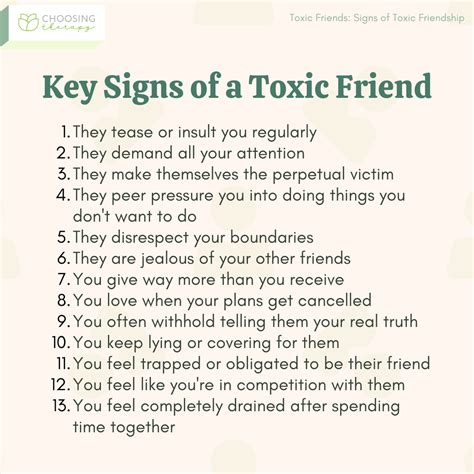 13 Signs That You Have Toxic Friends - and What to Do About It