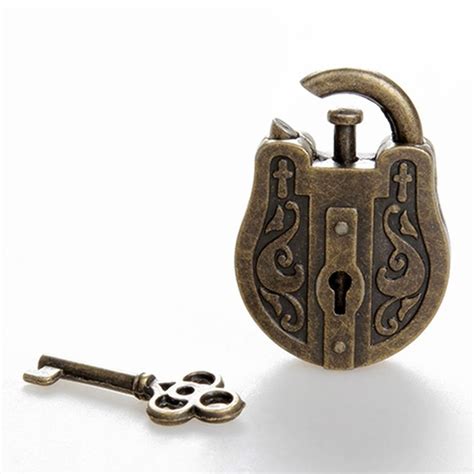 2019 Vintage Metal Lock Key Puzzle Toy Educational Toys For Children ...