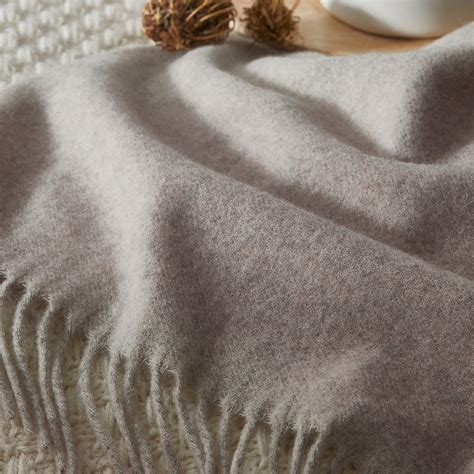 Pure Cashmere Throw | Throws & Blankets | The White Company UK