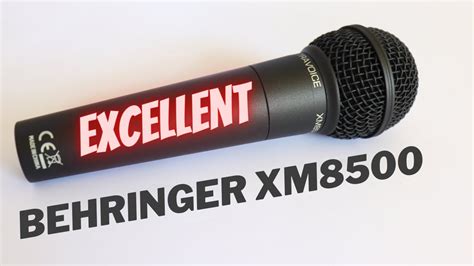 Behringer XM8500 Review - YouTube