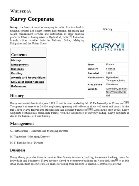 Karvy Corporate | PDF | Investing | Financial Markets