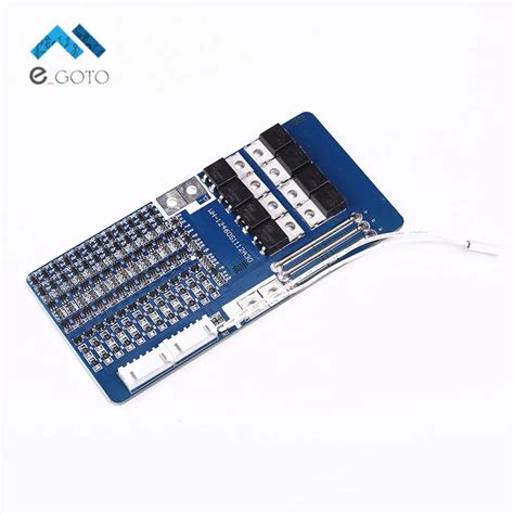 12S Lithium Battery Protection Board Module Balanced Protection Board 40A 50.4V-in Integrated ...