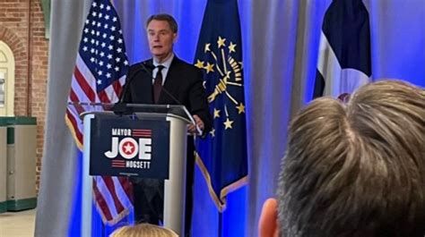 Indianapolis Mayor Joe Hogsett announces run for third term