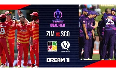 ICC Match Prediction (ZIM vs SCO) 2023-07-04