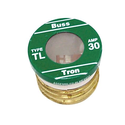 Cooper Bussmann TL Style 30-Amp Plug Fuse (4-Pack)-TL-30PK4 - The Home Depot