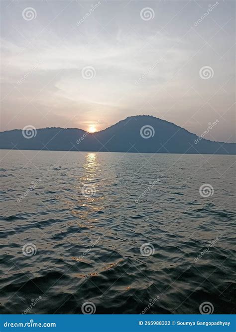 Sunset stock photo. Image of coast, dusk, horizon, morning - 265988322