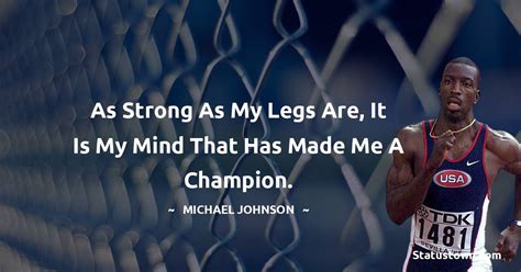 20+ Best Michael Johnson Quotes