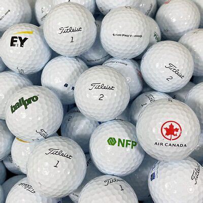 NEW Titleist Pro V1 2021 Golf Balls Logo Overruns Bulk - Choose ...