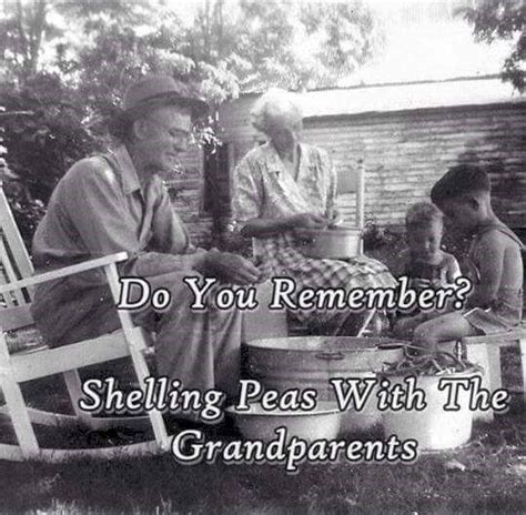 Do You Remember? Shelling Peas With The… - MemeScout