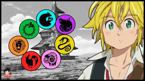 Nanatsu No Taizai: El significado de los tatuajes de los 7 pecados ...