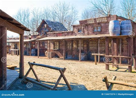 Old west town post office editorial stock image. Image of saloon ...