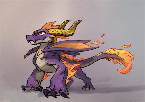 2017 Unused Grown Up Skylanders Spyro Concept by Jeff Bellio : r/Spyro