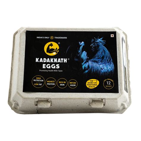 Organic Pure Kadaknath Eggs (Pack of 12 Eggs) – kadaknath