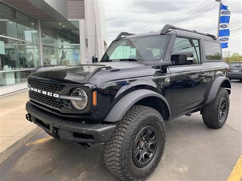 2 Door Wildtrak Bronco in Shadow Black at my Dealer Today | Bronco6G - 2021+ Ford Bronco ...