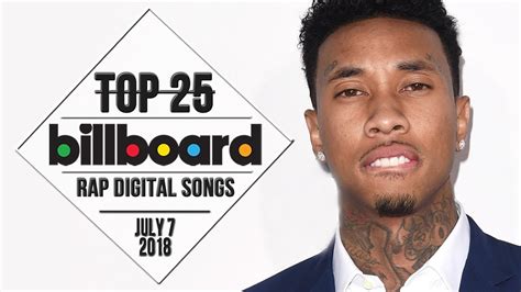 Top 25 • Billboard Rap Songs • July 7, 2018 | Download-Charts - YouTube