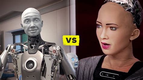 Ameca vs. Sophia; Lifelike vs. AI - Robots of CES - YouTube | Ai robot, Ameca, Robot