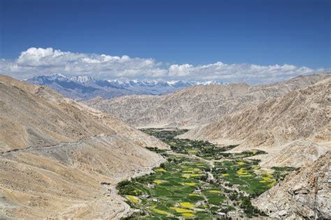 Beautiful Lush Green Mountains Of Leh Stock Photo - Image of hiking, background: 54705986