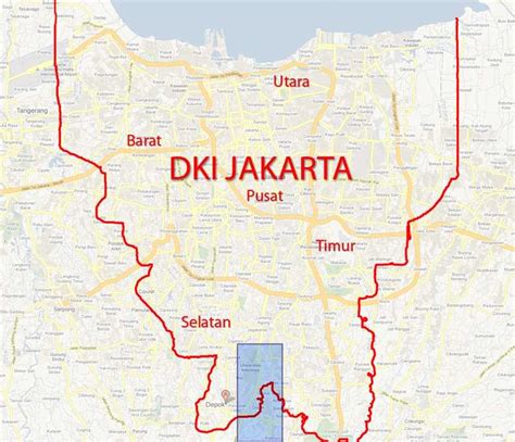 Peta Jakarta