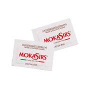 MokaSirs White Extra-Fine Sugar, 4g sachets, 10 kg package - Crema