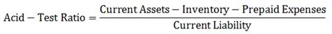 Acid-Test Ratio Formula | Calculator (Excel template)