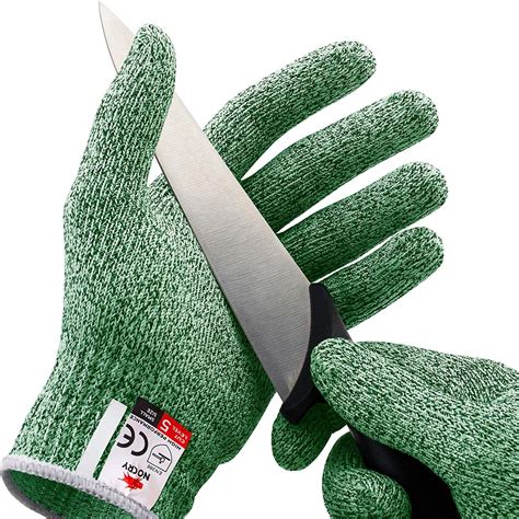 NoCry Cut Resistant Gloves – Ambidextrous, Food Grade, High Performance ...