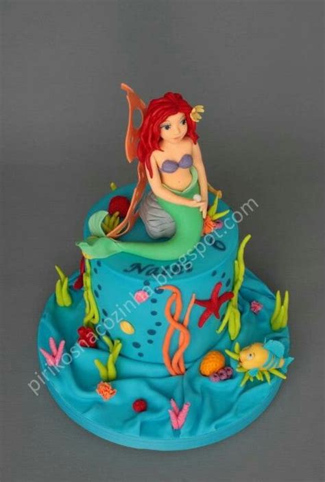 17 Best images about Cakes: Disneys The Little Mermaid on Pinterest ...