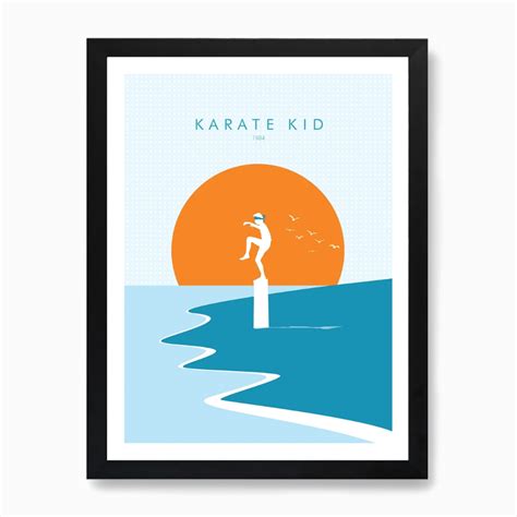 Karate Kid Art Print by Wolf and Rocket - Fy 80s Quotes, Karate Kid ...