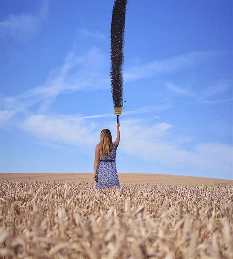 Surreal Photography : The Connection Between Humans And Nature In Self-Portraits | 99inspiration