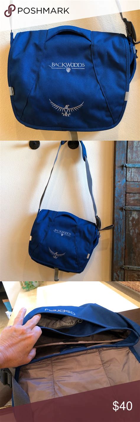 Osprey Messenger Bag with Backwoods Logo | Bags, Messenger bag, Laptop bag