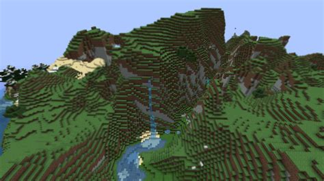 Incredible Seed; Mountains, Valleys, Caves, Waterfalls and Rivers! - Seeds - Minecraft: Java ...