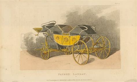 Patent Landau carriage stock image | Look and Learn