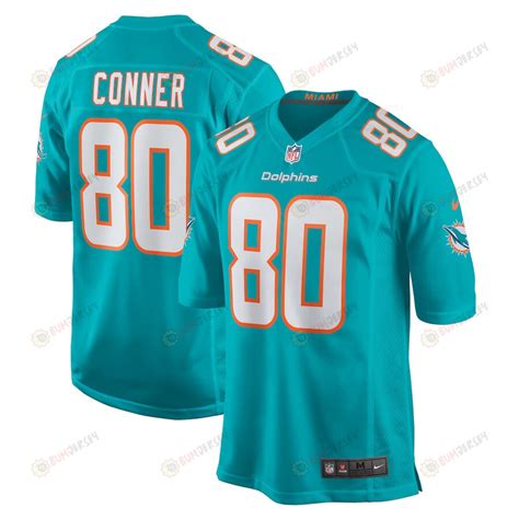 Tanner Conner 80 Miami Dolphins Men Game Jersey – Aqua – Klein Studio