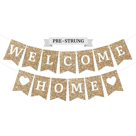 Diy Welcome Home Banner