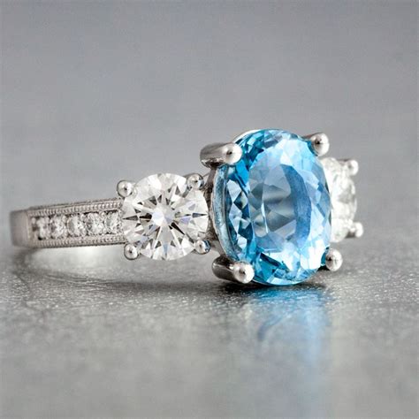 Aquamarine Engagement Rings | CustomMade.com