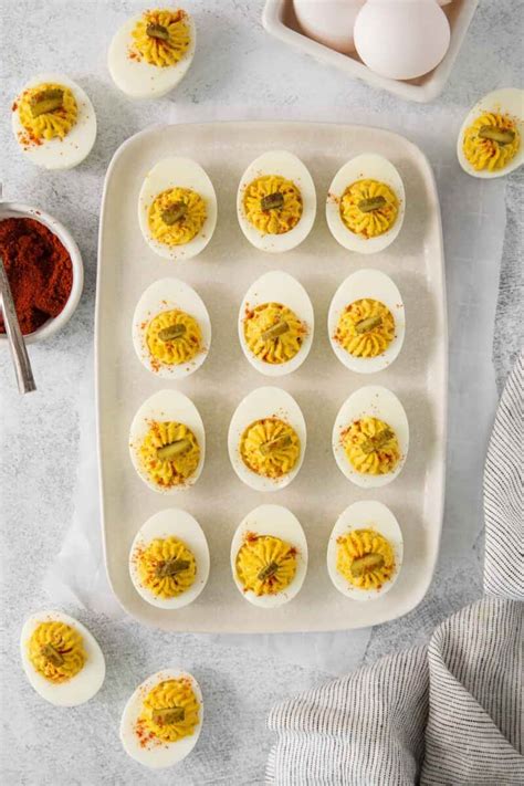 Deviled Eggs with Relish (Best Classic Recipe!) - Meaningful Eats