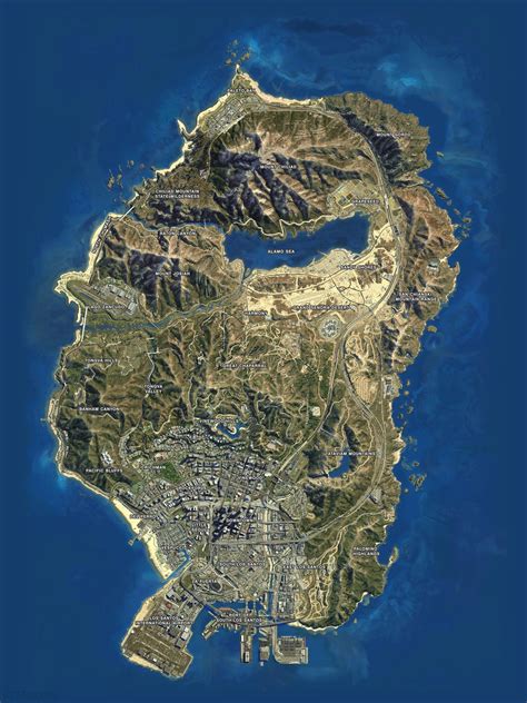 GTA V Map